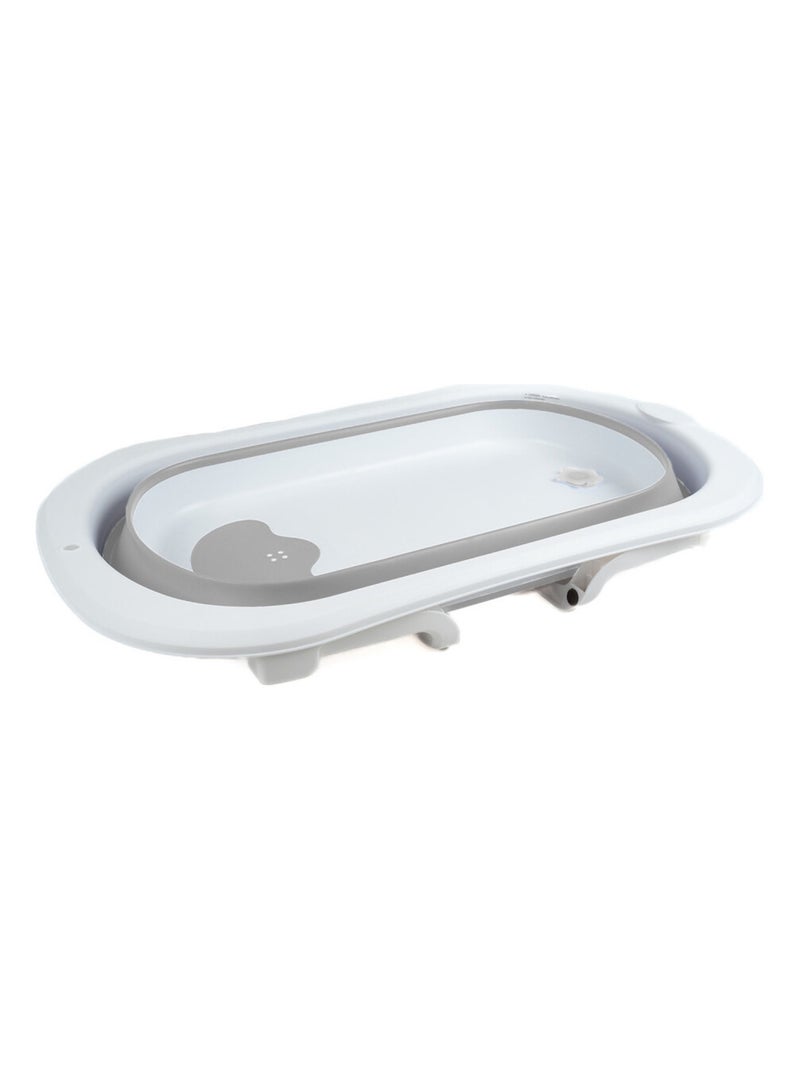 Pack banho bebé thermobaby foldy completo com banheira dobrável Cinza - Kiabi