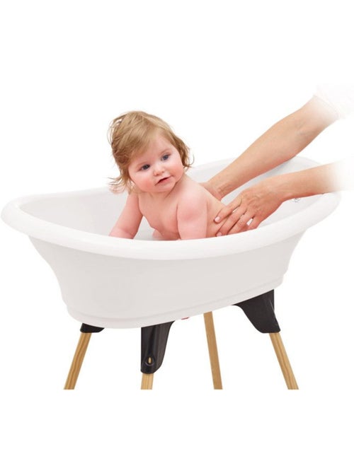 Pack banho thermobaby vasco 5 em 1 com apoio, termómetro e espreguiçadeira - Kiabi