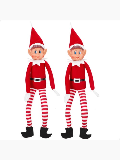 Pack com 2 elfos travessos originais de 30 cm - elves behavin’ badly - Kiabi