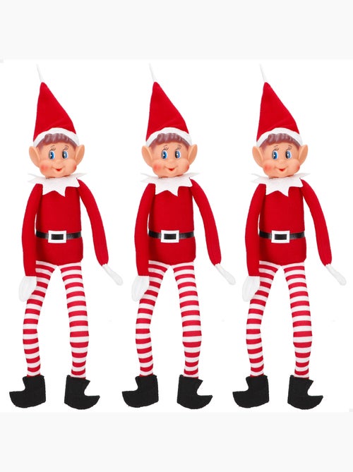 Pack com 3 elfos travessos originais, 30 cm - elves behavin’ badly - Kiabi Pack com 3 elfos travessos originais, 30 cm - elves behavin’ badly - Kiabi