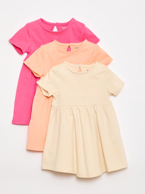 Pack com 3 vestidos - Kiabi