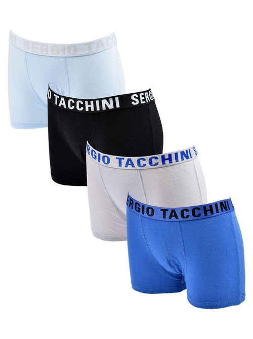Pack Cueca Boxer Criança SERGIO TACCHINI (Conjunto de 4) - Kiabi Pack Cueca Boxer Criança SERGIO TACCHINI (Conjunto de 4) - Kiabi