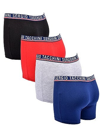 Pack Cueca Boxer Criança SERGIO TACCHINI (Conjunto de 4)
