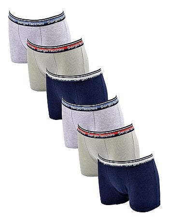 Pack Cuecas Boxer Criança SERGIO TACCHINI (Lote de 6)