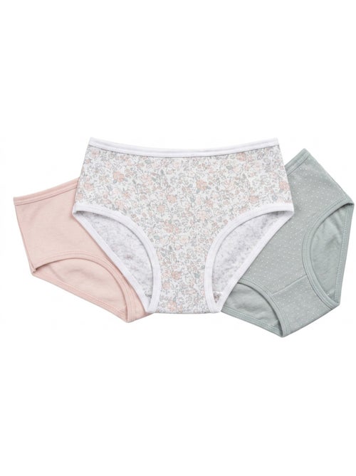 Pack Cuecas Rapariga Algodão OZABI - 6 Peças - Kiabi