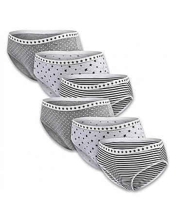 Pack Cuecas Rapariga Algodão OZABI - 6 Peças