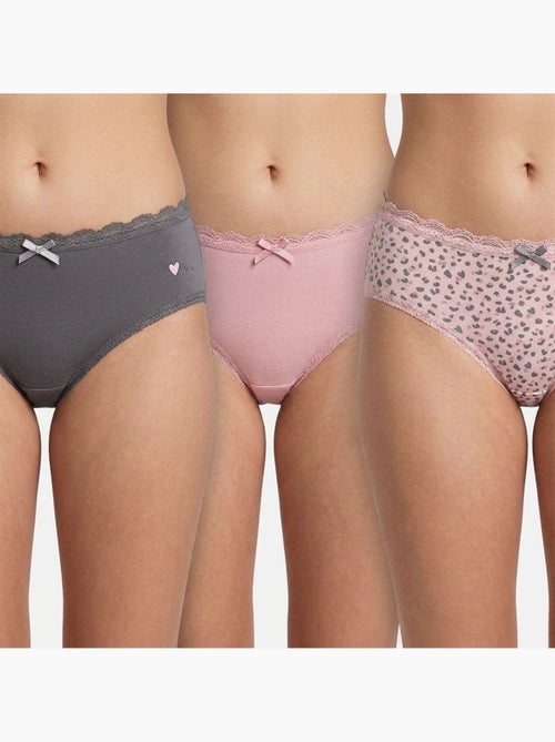 Pack Cuecas Rapariga Algodão OZABI - 6 Peças - Kiabi Pack Cuecas Rapariga Algodão OZABI - 6 Peças - Kiabi