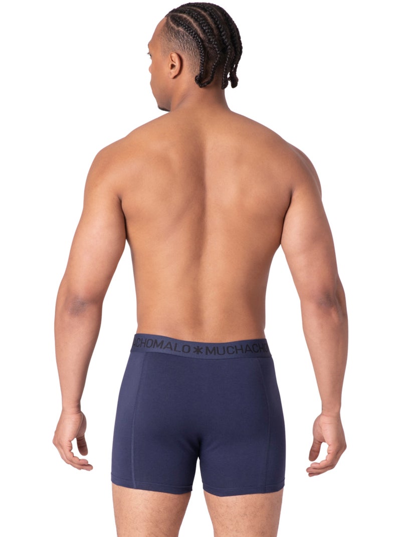 Pack de 10 boxers Muchachomalo Azul-Preto - Kiabi