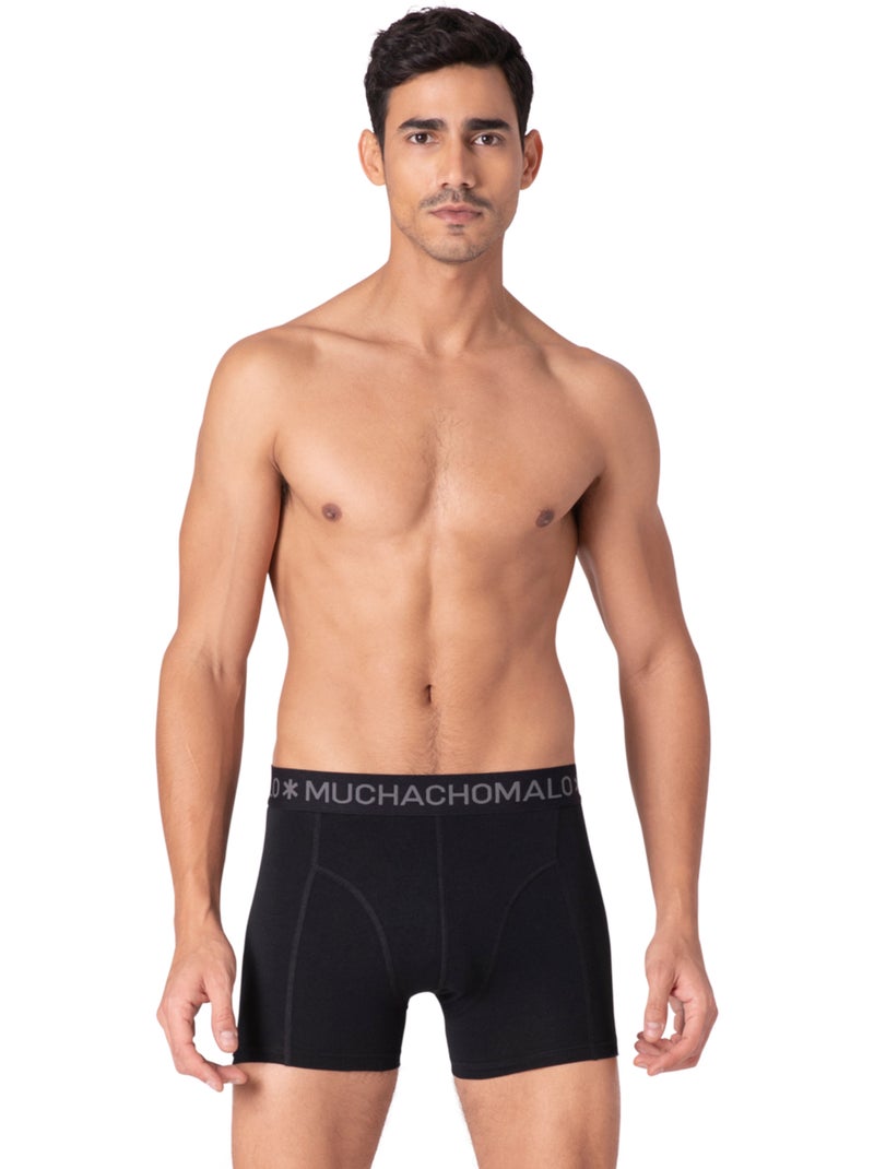 Pack de 10 boxers Muchachomalo Azul-Preto - Kiabi