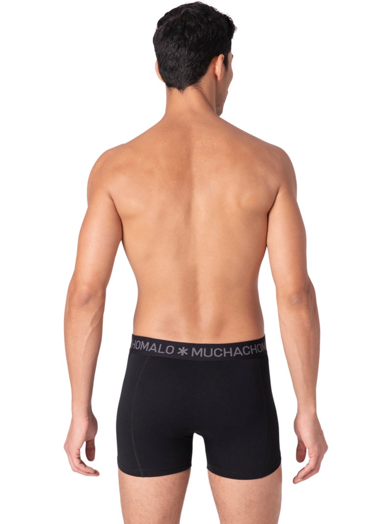 Pack de 10 boxers Muchachomalo Azul-Preto - Kiabi