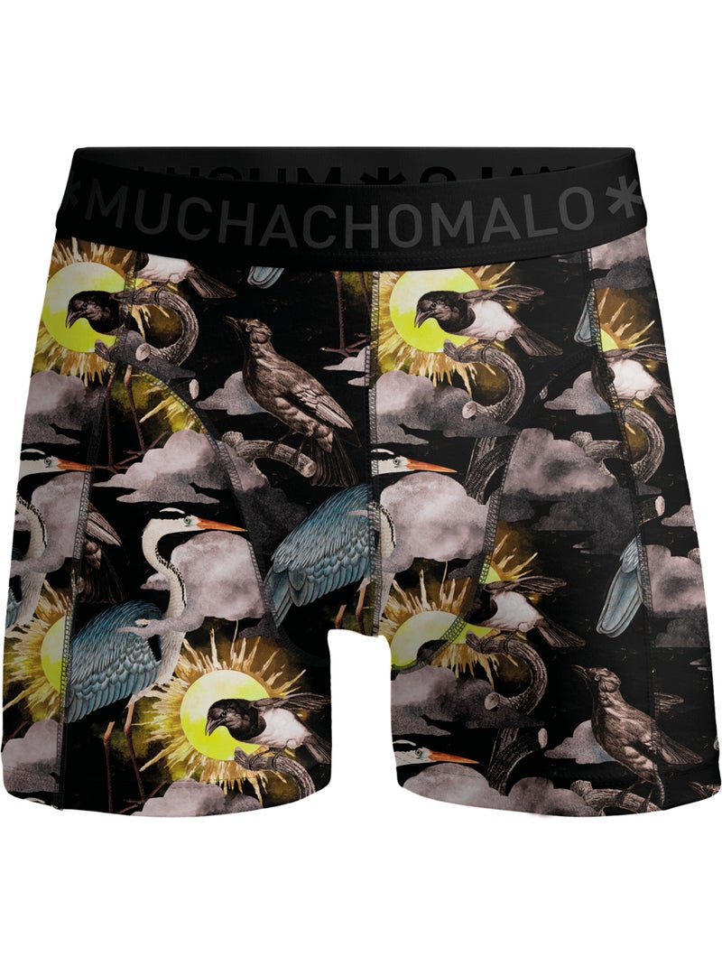 Pack de 10 boxers Muchachomalo Azul-Preto - Kiabi