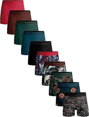 Pack de 10 boxers Muchachomalo