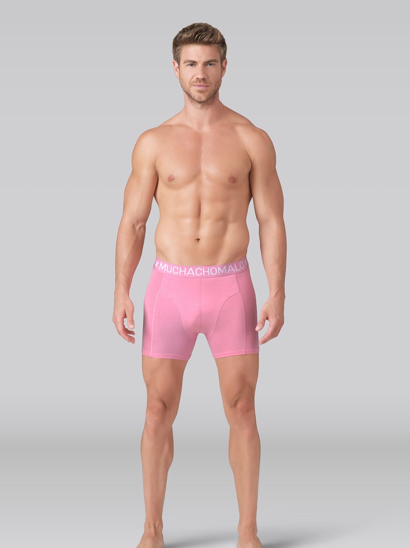 Pack de 10 boxers Muchachomalo Preto Azul Azul - Kiabi