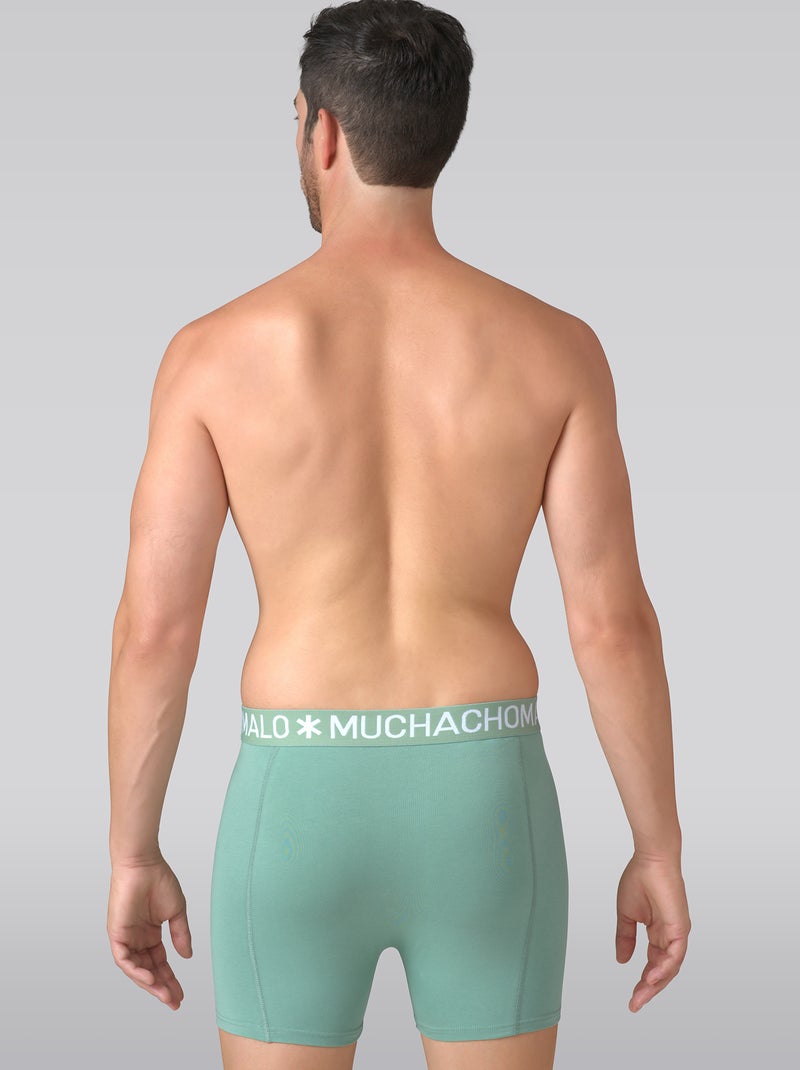 Pack de 10 boxers Muchachomalo Preto Azul Azul - Kiabi