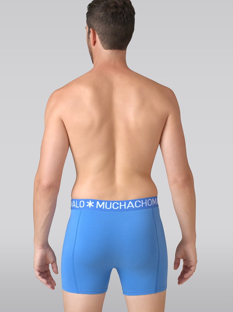 Pack de 10 boxers Muchachomalo Preto/Azul/Verde - Kiabi