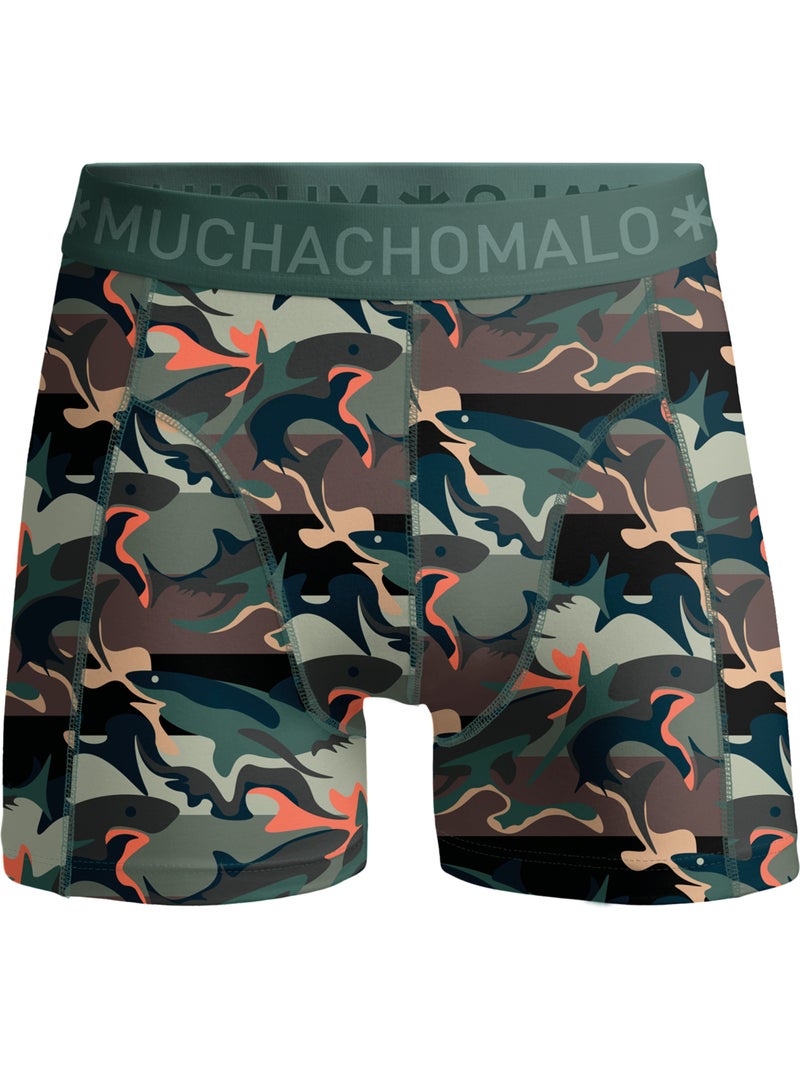 Pack de 10 boxers Muchachomalo Preto/Azul/Verde - Kiabi