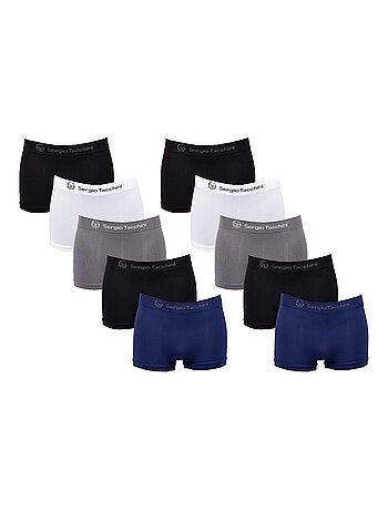 Pack de 10 Cuecas Boxer Sem Costuras SERGIO TACCHINI