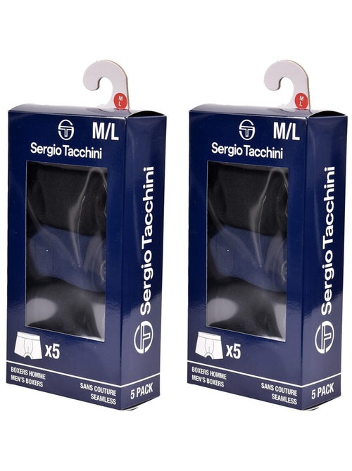 Pack de 10 Cuecas Boxer Sem Costuras SERGIO TACCHINI - Kiabi