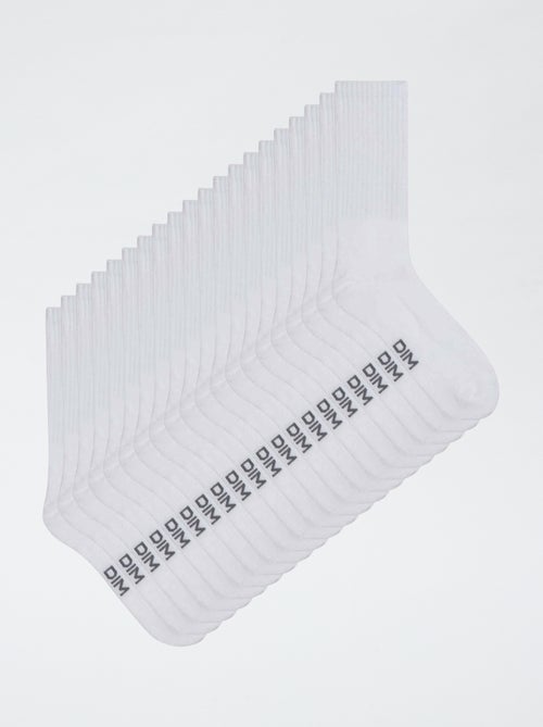 Pack de 10 pares de meias 'Dim' - Kiabi Pack de 10 pares de meias 'Dim' - Kiabi