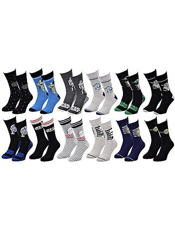 Pack de 12 Meias Homem STW - Conjunto Presente