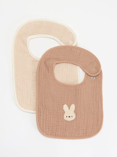 Pack de 2 babetes - Kiabi