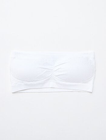 Pack de 2 bandeau em canelado sem costuras