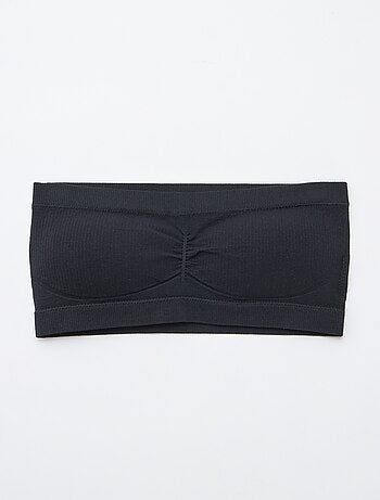 Pack de 2 bandeau em canelado sem costuras