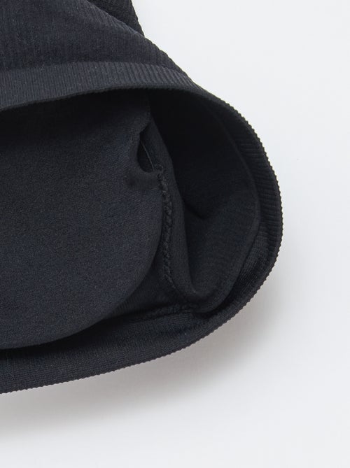 Pack de 2 bandeau em canelado sem costuras - Kiabi