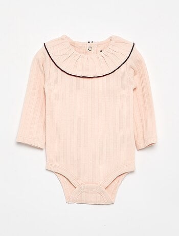 Pack de 2 bodies com gola fantasia