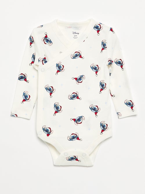 Pack de 2 bodies de Natal 'Stitch' 'Disney' - Kiabi