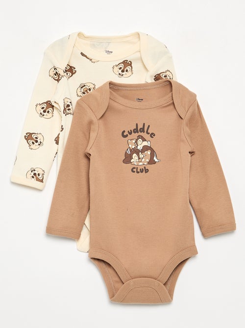 Pack de 2 bodies 'Disney' 'Tico e Teco' - Kiabi