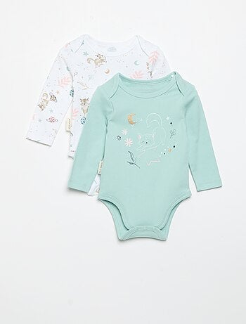 Pack de 2 bodies estampados 'Petit Béguin'
