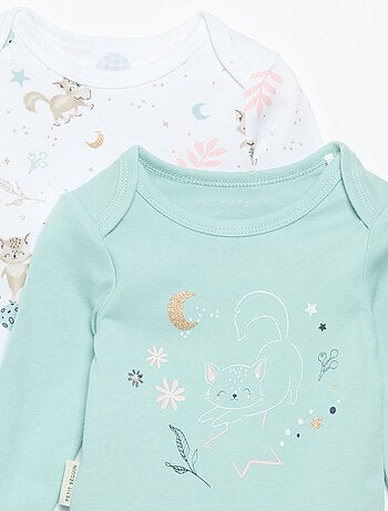 Pack de 2 bodies estampados 'Petit Béguin'