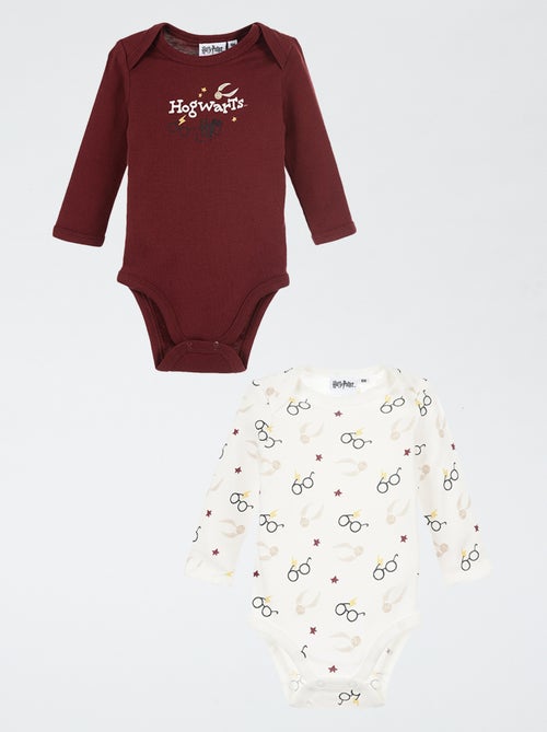Pack de 2 bodies 'Harry Potter' - Kiabi