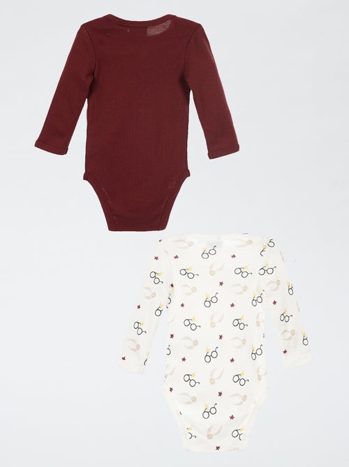 Pack de 2 bodies 'Harry Potter' - Kiabi