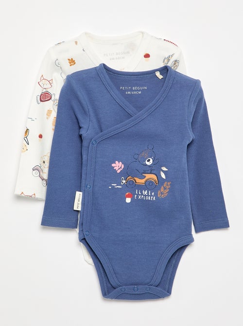 Pack de 2 bodies 'Petit Béguin' - Kiabi Pack de 2 bodies 'Petit Béguin' - Kiabi