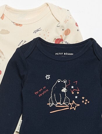 Pack de 2 bodies 'Petit Béguin'
