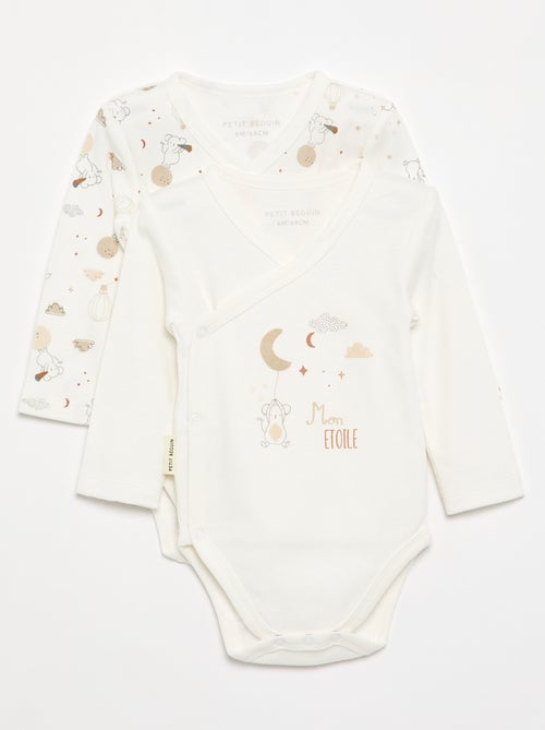 Pack de 2 bodies 'Petit Béguin' - Kiabi Pack de 2 bodies 'Petit Béguin' - Kiabi