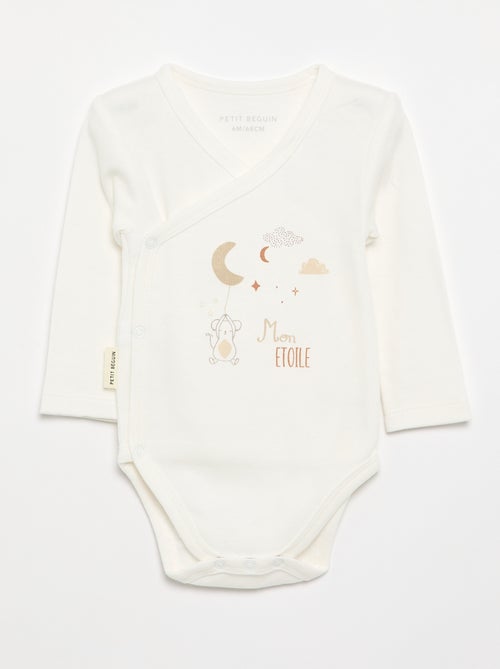 Pack de 2 bodies 'Petit Béguin' - Kiabi Pack de 2 bodies 'Petit Béguin' - Kiabi