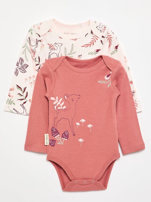 Pack de 2 bodies 'Petit Béguin' - Kiabi Pack de 2 bodies 'Petit Béguin' - Kiabi