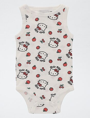 Pack de 2 bodies sem mangas 'Hello Kitty'