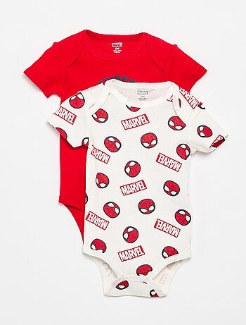 Pack de 2 bodies 'Spider-Man' 'Marvel'