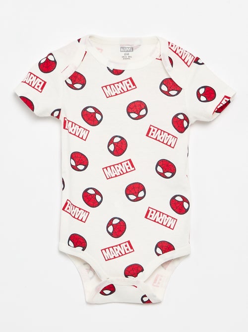 Pack de 2 bodies 'Spider-Man' 'Marvel' - Kiabi