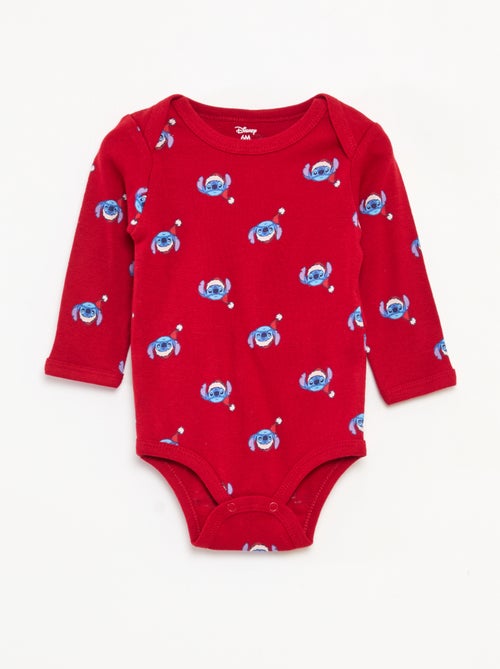Pack de 2 bodies 'Stitch' 'Disney' - Kiabi