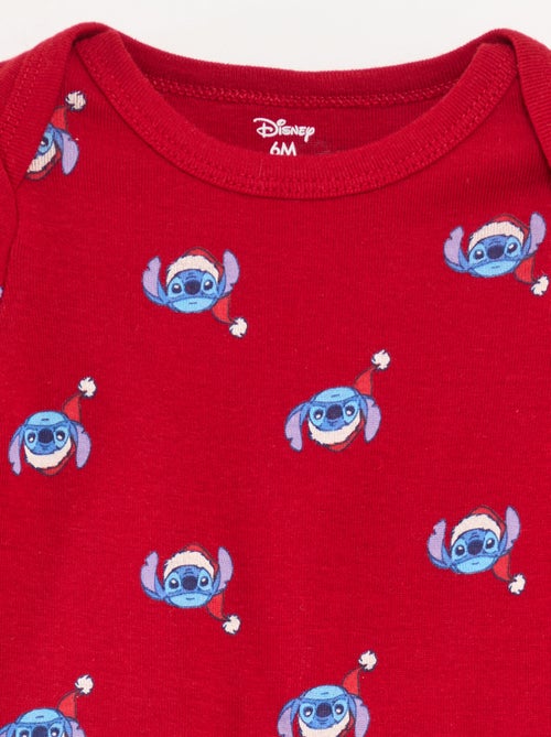 Pack de 2 bodies 'Stitch' 'Disney' - Kiabi