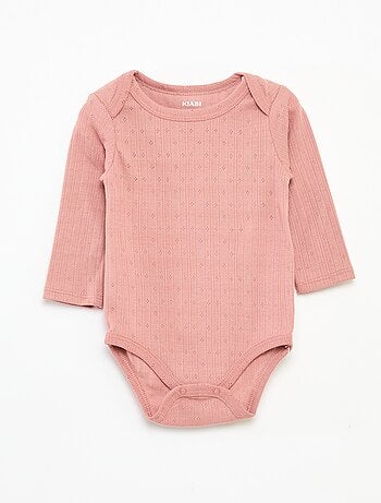 Pack de 2 bodies termorreguladores em malha canelada