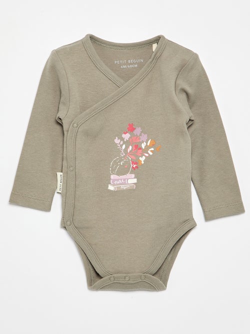 Pack de 2 bodys 'Petit Béguin' - Kiabi Pack de 2 bodys 'Petit Béguin' - Kiabi