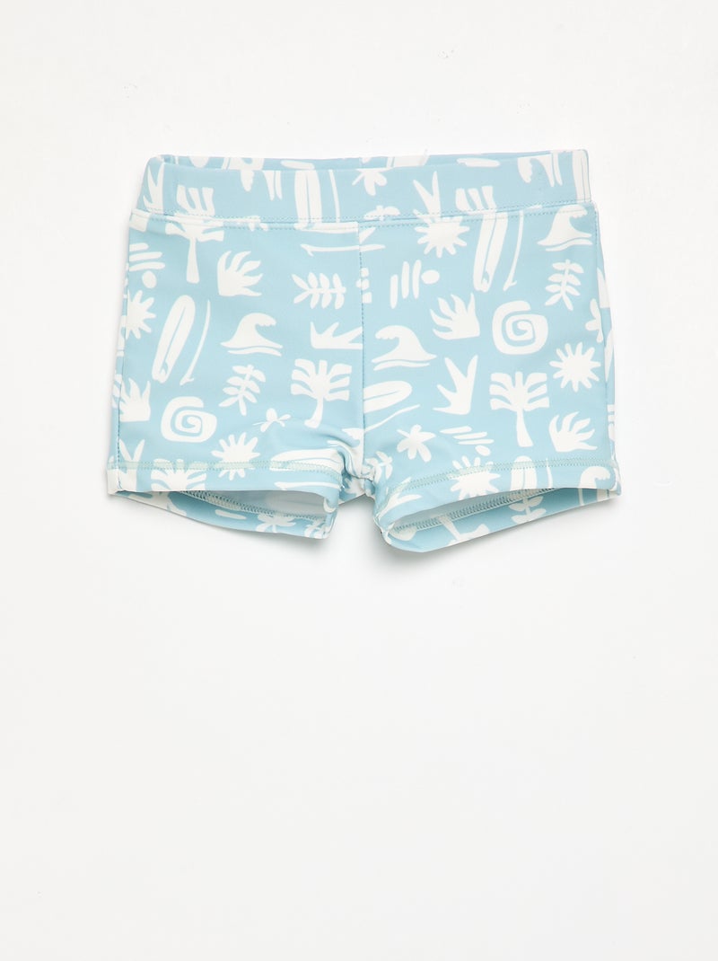 Pack de 2 boxers de banho Branco - Kiabi