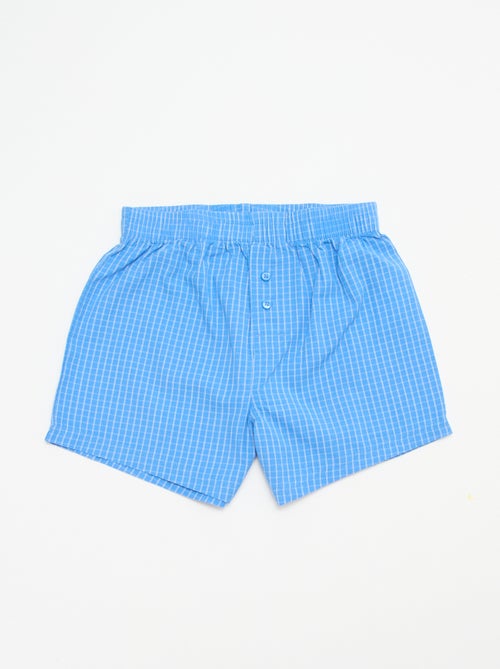 Pack de 2 boxers de homem descontraídos com padrões fantasia - Kiabi Pack de 2 boxers de homem descontraídos com padrões fantasia - Kiabi