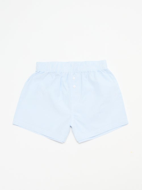 Pack de 2 boxers de homem descontraídos com padrões fantasia - Kiabi Pack de 2 boxers de homem descontraídos com padrões fantasia - Kiabi